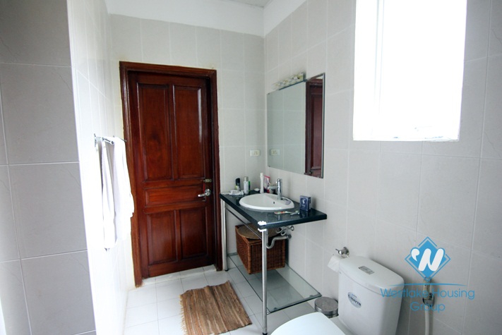 Beautiful house with large yard for rent on Dang Thai Mai, Tay Ho, Hanoi